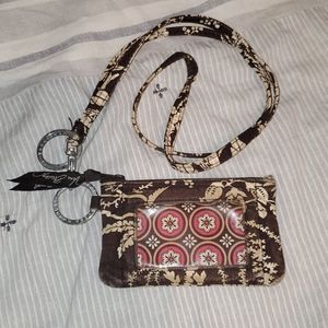 Vera Bradley Lanyard and ID Holder